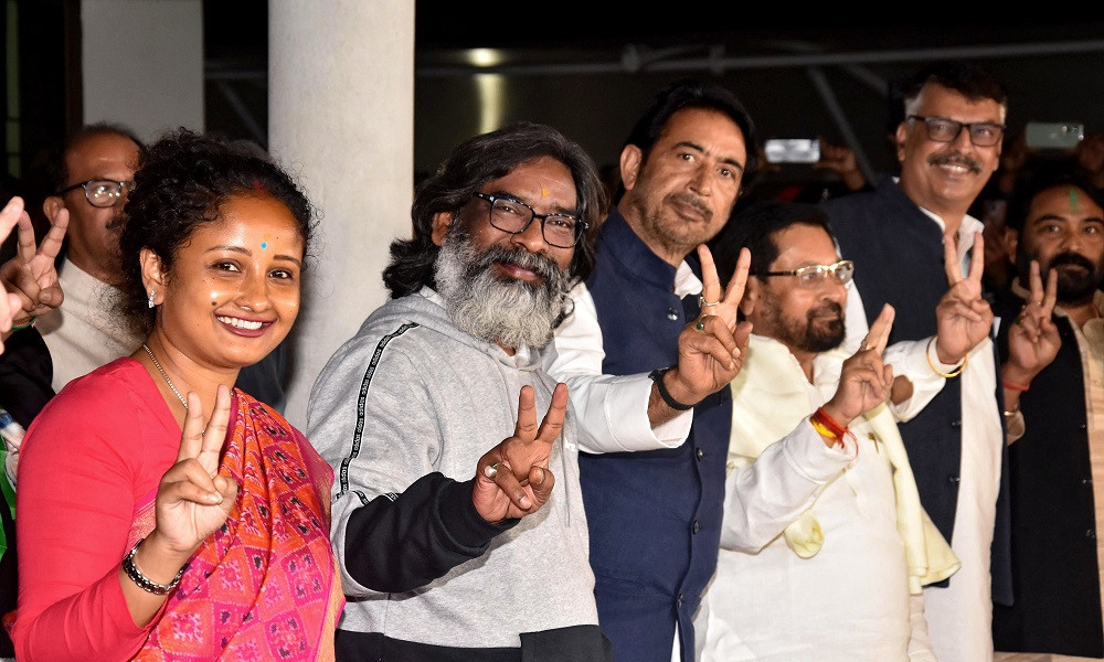 ঝাড়খণ্ডে বিজেপির ‘বাংলাদেশি অনুপ্রবেশকারী’ প্রচার ব্যর্থ?