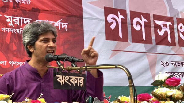 এই রাষ্ট্রব্যবস্থা বাতিল করে, গণতান্ত্রিক সংবিধান প্রতিষ্ঠা করতে হবে : জোনায়েদ সাকি