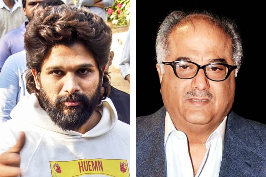 ভিড়ের জন্য পদপিষ্ট হন, অযথাই মহিলার মৃত্যুতে অল্লুকে টানা হচ্ছে: বনি কপূর