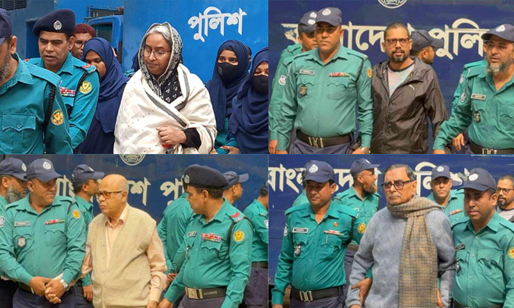 ট্রাইব্যুনালে সাবেক ফ্যাসিস্ট সরকারের ১২ মন্ত্রী-প্রতিমন্ত্রী