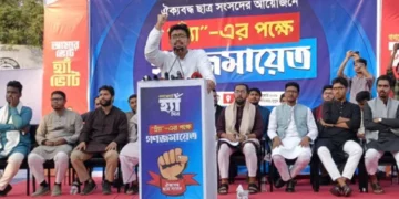 সাদিক কায়েমের হুঁশিয়ারি: ‘না ভোট দিলে হাসিনার মতো ডিল করব’