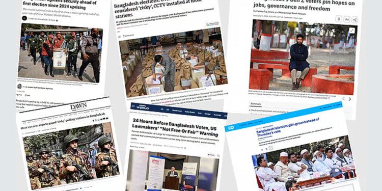 হাসিনা পরবর্তী বাংলাদেশে প্রথম অংশগ্রহণমূলক নির্বাচন নিয়ে বিশ্ব গণমাধ্যম কী বলছে?