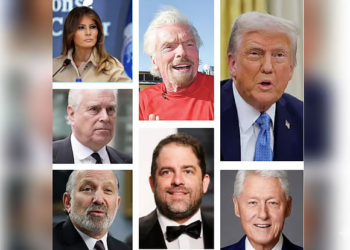 এপস্টেইন নথিতে প্রভাবশালী যত ব্যক্তি