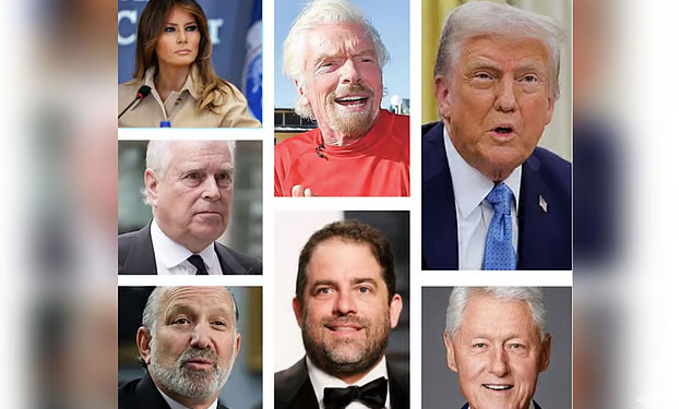 এপস্টেইন নথিতে প্রভাবশালী যত ব্যক্তি